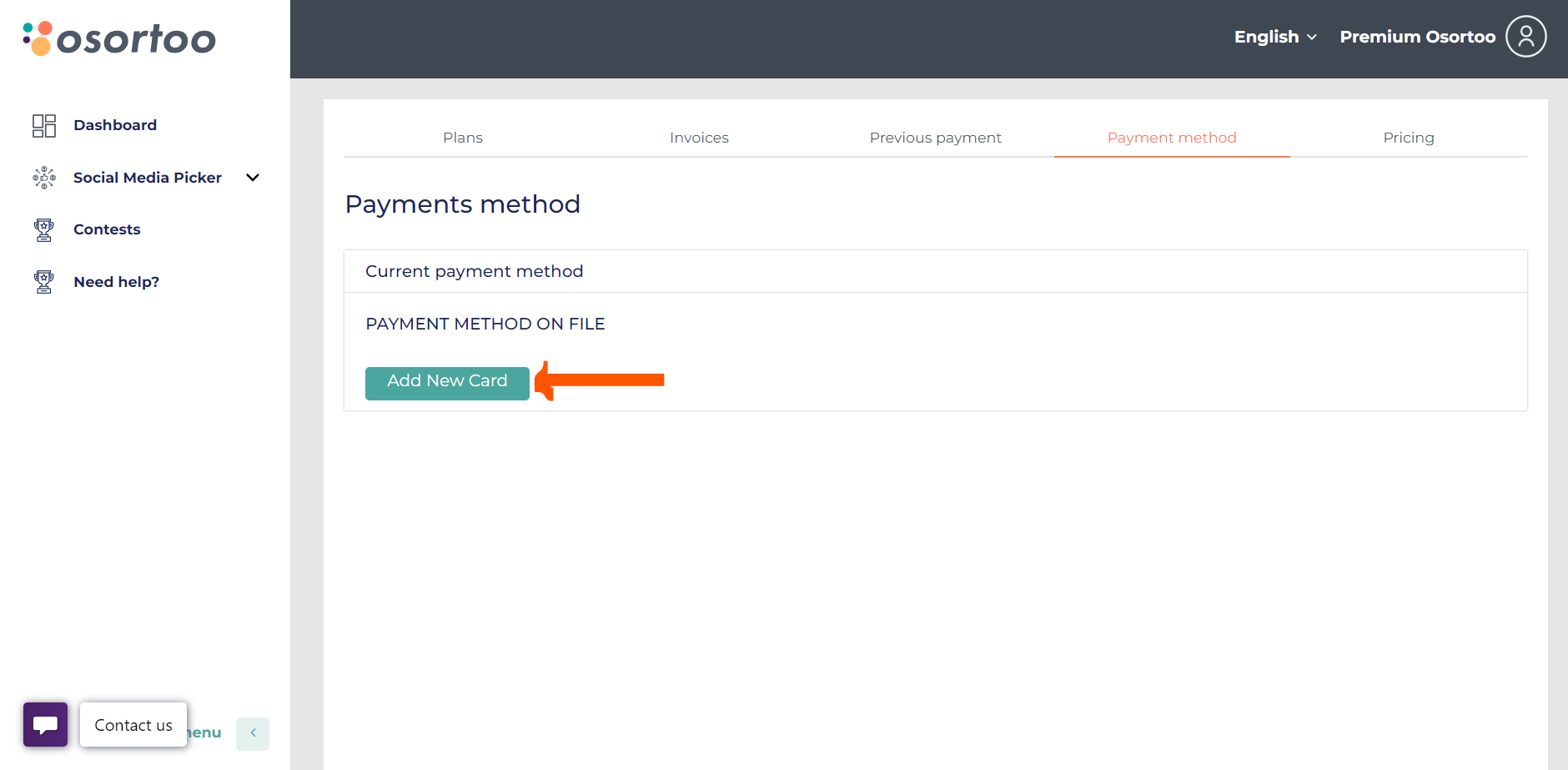 How To Change My Credit Card Osortoo Support how-to-change-my-credit-card-osortoo-support